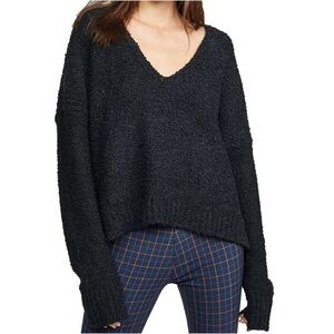 Free People Finders Keepers V-Neck Sweater NWT M